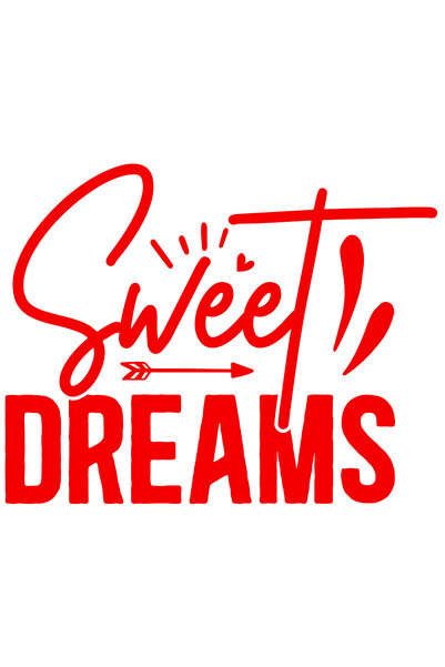 StoryGift Romania Sticker Exterior cu textul in limba engleza "Sweet dreams" ...