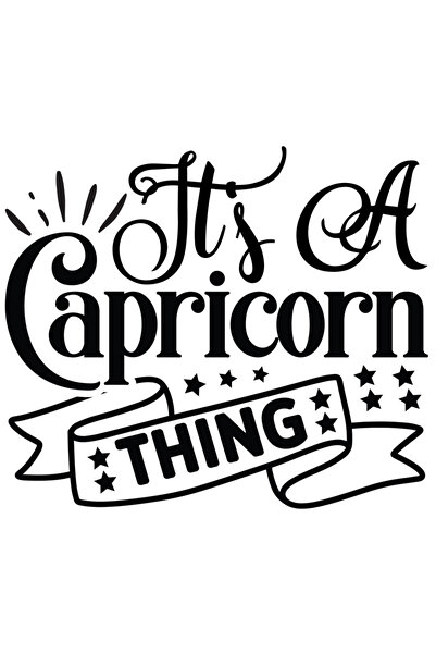 StoryGift Romania Sticker Cu Zodia Capricorn Cu Mesajul "it's A Capricorn Thi...