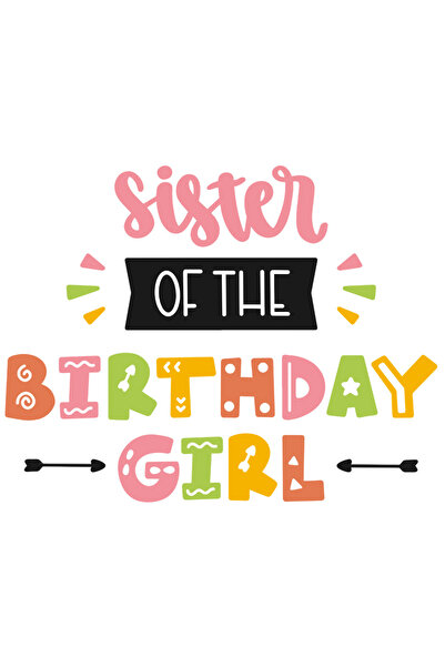 StoryGift Romania Sticker Autocolant 70CM Cu Text Colorat In Engleza Sister O...