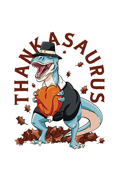 StoryGift Romania Sticker Autocolant 70CM Cu Dinozaur T Rex De Ziua Recunosti...