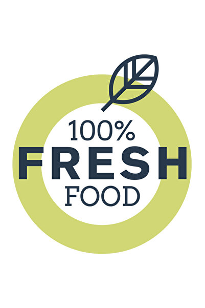 StoryGift Romania Sticker Adeziv 90CM Cu Mesaj In Engleza 100% Fresh Food, Ce...