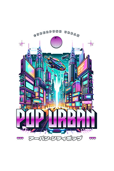 StoryGift Romania Sticker Autocolant 70CM Adeziv Urban Citypop Oras din viito...