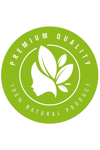 StoryGift Romania Sticker Eticheta 50CM Cu Mesaj In Engleza 100% Natural Product, Cerc, Femeie, Frunze, Organic,