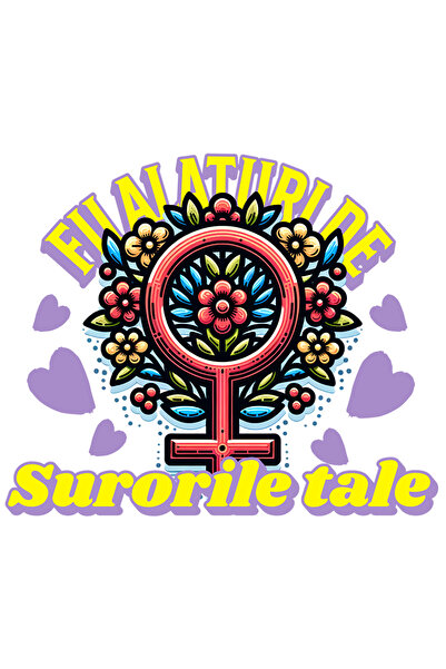 StoryGift Romania Sticker Autocolant 70CM Adeziv flori colorate familie Alatu...