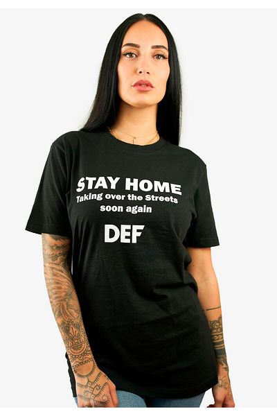 DEF Herren Stay Home T-shirt