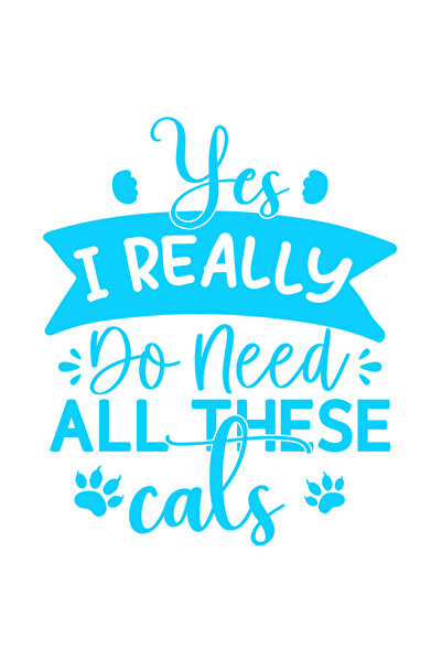 StoryGift Romania Sticker Exterior pentru iubitorii de pisici cu mesajul "Da,...