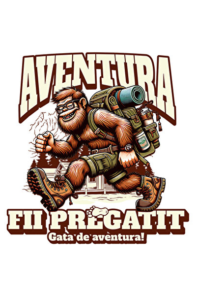 StoryGift Romania Sticker Eticheta 40CM Adeziv Tata ce iubeste aventura, fami...