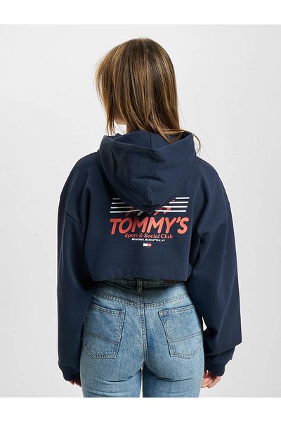 Tommy Hilfiger Damen Tommy Jeans Super Crop Sports Club