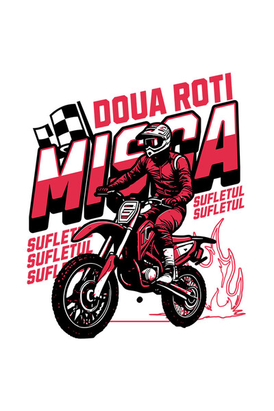 StoryGift Romania Sticker Eticheta 50CM cu Cursa Barbat In Echipament Profesi...