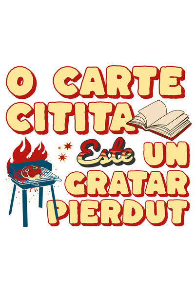 StoryGift Romania Sticker Autocolant 70CM cu Carte Deschisa Educatie Carne pe...