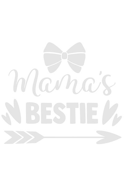 StoryGift Romania Sticker Eticheta 40CM Exterior pentru o fetita iubita enorm de mama ei cu mesajul "Mama's best