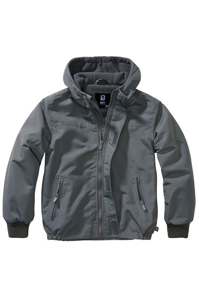 Brandit Unisex Kids Windbreaker Frontzip