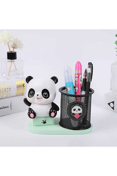ALPJOY Panda Tabletop Trinket Pen Holder