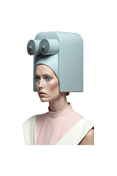 StoryGift Romania Sticker Eticheta 40CM Cu Femeie, Abstract, Arta, Futuristic...