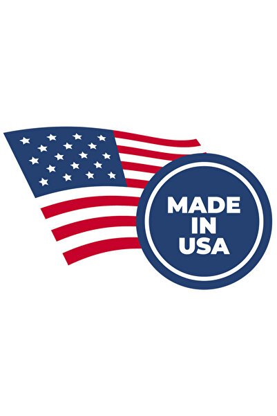 StoryGift Romania Sticker Adeziv 90CM Cu Mesaj In Engleza Made In USA, Insigna, America, Steag, cu Margini Albe