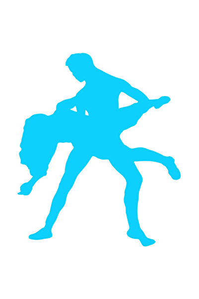 StoryGift Romania Sticker Eticheta 40CM Exterior cu o femeie si un barbat car...