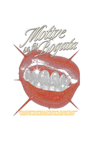 StoryGift Romania Sticker Adeziv 90CM Adeziv Buze Rosii cu Dinti Stralucitori...