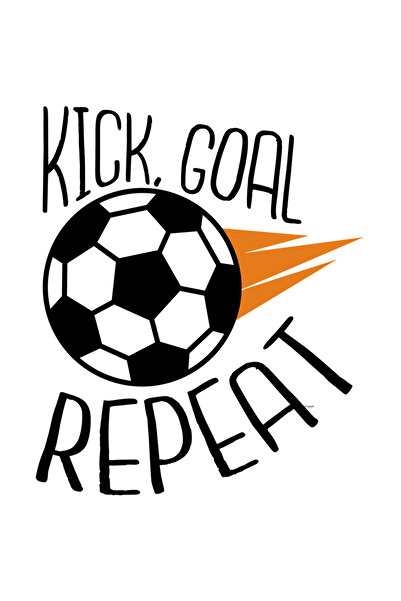 StoryGift Romania Sticker Autocolant 70CM Cu Mesaj In Engleza Kick Goal Repea...
