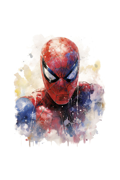 StoryGift Romania Sticker Adeziv 90CM Cu Spiderman, Omul Paianjen, Peter Parker, Portret, Avengers, Marvel, cu