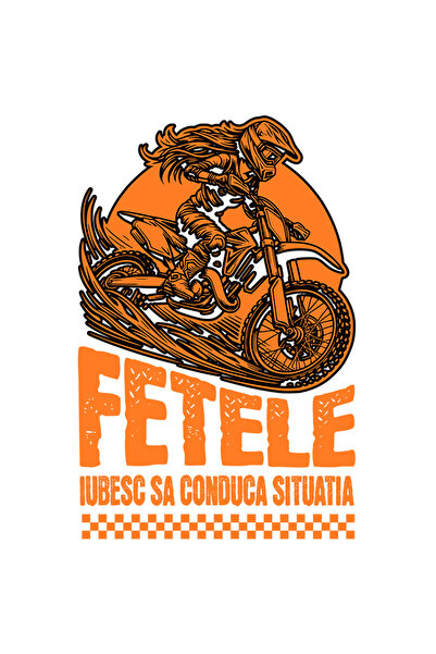 StoryGift Romania Sticker Adeziv 90CM Adeziv Fata pe motor iubitoare de motoc...