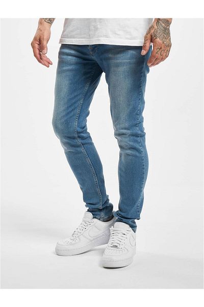 DEF Herren Rislev Slim Fit Jeans Midwash