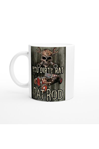 Wisdom Rain كوب كوب على شكل فأر فأر قذر