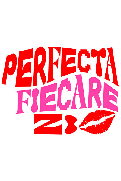 StoryGift Romania Sticker Adeziv 90CM Adeziv Text Citat Femeia Perfecta In Fi...