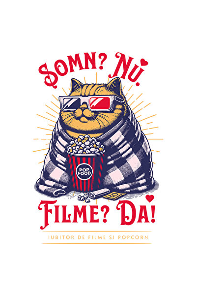 StoryGift Romania Sticker Autocolant 70CM Adeziv pisica in patura text Somn_ ...