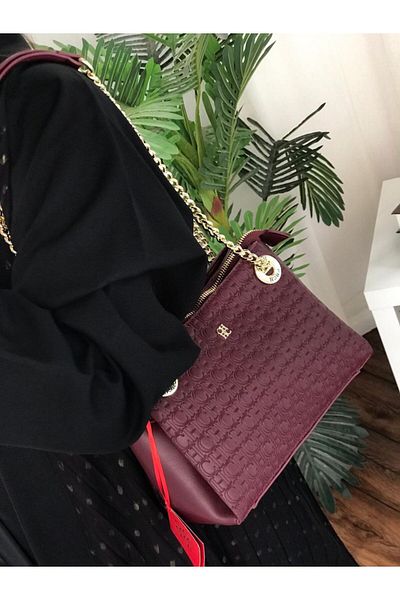 Carolina Herrera Shoulder Bag - Embroidered–Inlaid