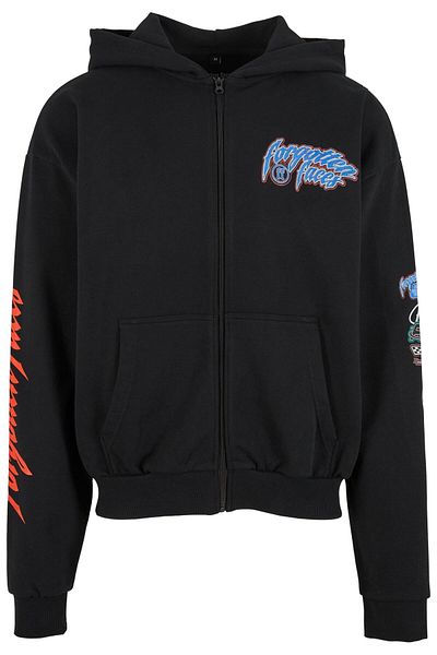 Forgotten Faces Courage Defines Oversize Zip Hoody