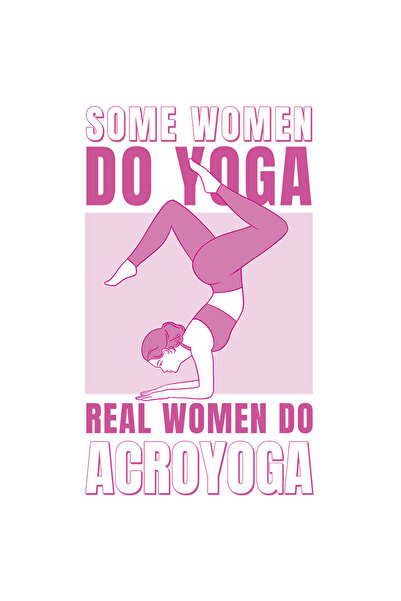 StoryGift Romania Sticker Adeziv 90CM Cu Femeie In Pozitie De Yoga, Text In E...