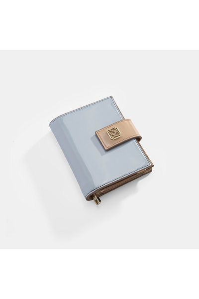 Desa Women's Blue / Skin Leather Wallet