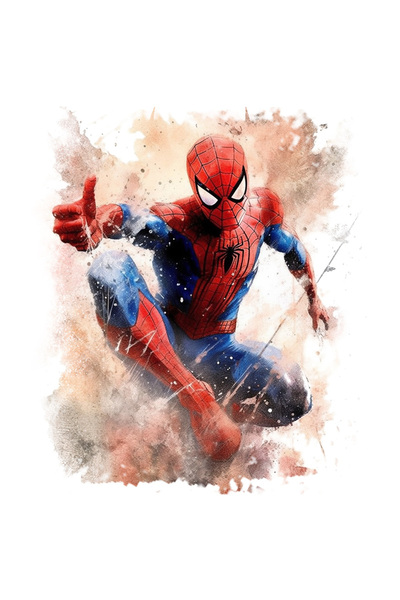 StoryGift Romania Sticker Eticheta 40CM Cu Spiderman, Costum, Supererou, Omul...