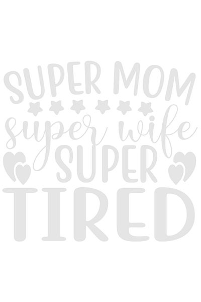 StoryGift Romania Sticker Eticheta 50CM Exterior cu stelute si inimioare pentru o mama exemplara care este si o