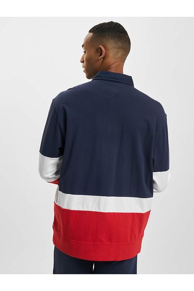 Tommy Hilfiger Herren Tommy Jeans Soft Colorblock Rugby