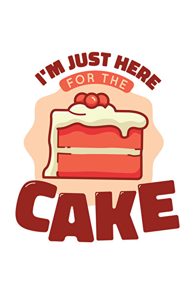 StoryGift Romania Sticker Eticheta 40CM Personalizata Pentru Aniversari, Cu Mesajul in Engleza I'm Just Here for