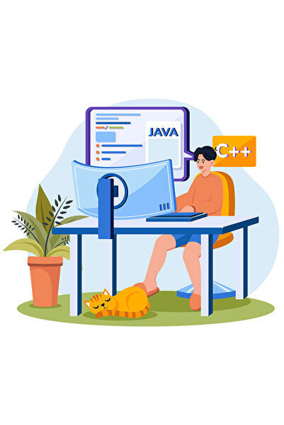 StoryGift Romania Sticker Eticheta 50CM Cu Pisica, Calculator, Programare, Ja...