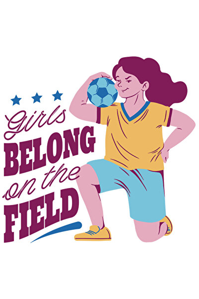 StoryGift Romania Sticker Adeziv 90CM Cu Text In Engleza Girls Belong On The ...