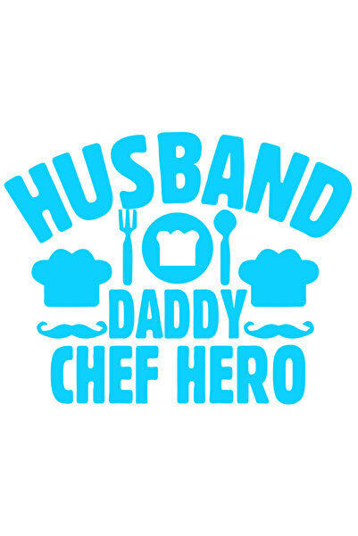 StoryGift Romania Sticker Exterior cu textul in limba engleza "Husband, daddy...