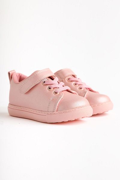 Limoya Daisy Pura Lace-Up Baby Sports Shoes with Velcro Detail