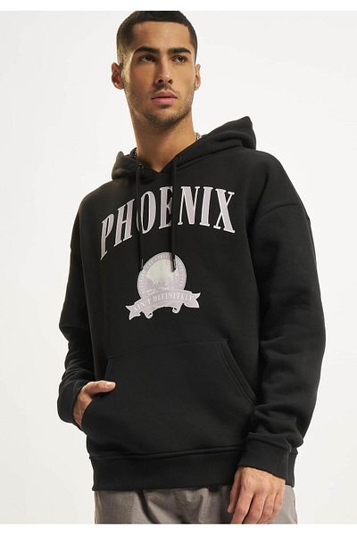 DEF Herren Left Circular Print Hoody