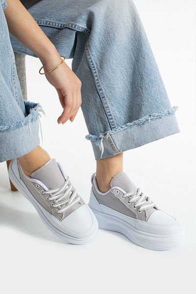Devida Women's Linen Sneakers Comfortable Sole Casual Sneaker X200