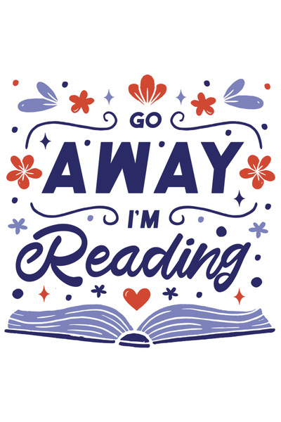 StoryGift Romania Sticker Autocolant 70CM Cu Mesaj In Engleza Go Away I'm Rea...