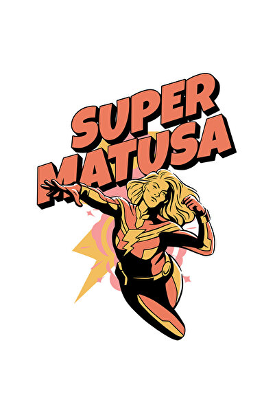 StoryGift Romania Sticker Adeziv 90CM cu Femeie Super Erou Text Super Matusa ...