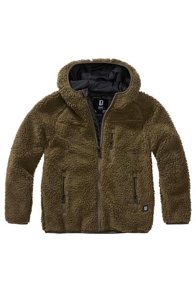 Brandit Damen Kids Teddyfleecejacket Hood