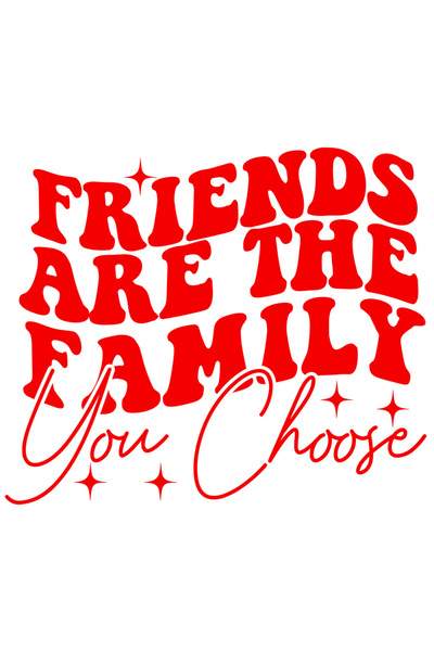 StoryGift Romania Sticker Eticheta 40CM Exterior cu mesajul "Prietenii reprez...