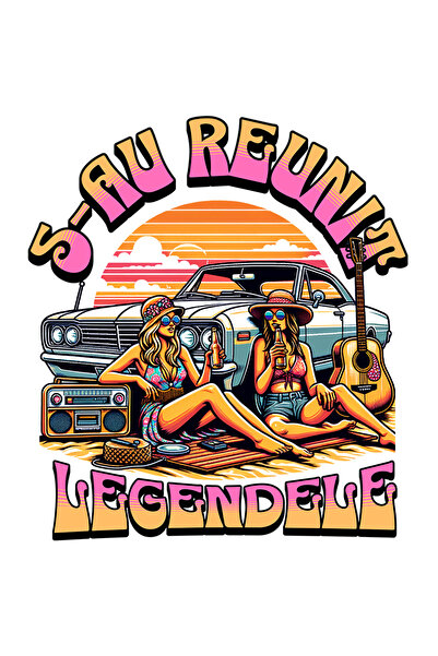 StoryGift Romania Sticker Eticheta 40CM Adeziv S-au reunit legendele cele mai...