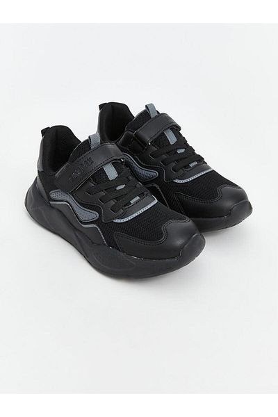 LC Waikiki Boys' Sports Shoes with Laces and Velcro (S5)
