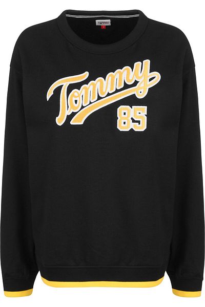 Tommy Hilfiger Damen Tommy Jeans Collegiate Pullover
