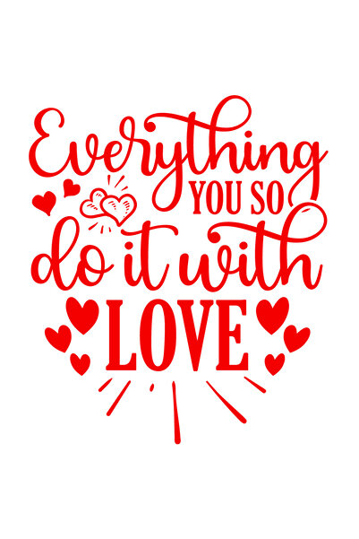 StoryGift Romania Sticker Autocolant 70CM Exterior cu inimioare si textul "To...